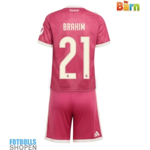 Billiga Real Madrid Brahim Diaz #21 Tredjeställ Barn 2026-27 Kortärmad (+ Korta byxor)